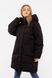 Женская куртка 56 цвет черный ЦБ-00195663 SKT000857761 фото 1