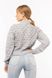 Жіночий светр 46 колір світло-сірий ЦБ-00195682 SKT000857832 фото 2