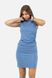 Жіноча сукня-міні 40 колір блакитний ЦБ-00246521 SKT000987286 фото 3