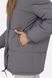 Жіноча куртка 50 колір сірий ЦБ-00223831 SKT000918348 фото 4