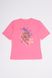 Жіноча футболка 46 колір рожевий ЦБ-00192420 SKT000849063 фото 1