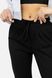 Женские брюки 42 цвет черный ЦБ-00244528 SKT000979113 фото 3