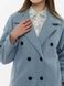 Жіноче пальто оверсайз 44 колір блакитний ЦБ-00214711 SKT000896951 фото 2