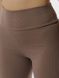 Жіночі спортивні шорти в рубчик 46 колір кавовий ЦБ-00214767 SKT000897091 фото 2