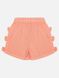 Короткие шорты для девочки 122 цвет персиковый ЦБ-00187545 SKT000835254 фото 3