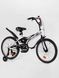 Дитячий двоколісний велосипед 16 "дюймів колір чорно-білий ЦБ-00213410 SKT000893662 фото 3
