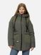 Жіноча демісезонна куртка 44 колір оливковий ЦБ-00206951 SKT000882090 фото 1