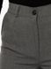 Женские прямые брюки 46 цвет серый ЦБ-00214321 SKT000896180 фото 2