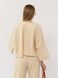 Жіноча блуза оверсайз 42 колір бежевий ЦБ-00219288 SKT000906952 фото 3