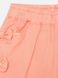 Короткі шорти для дівчинки 122 колір персиковий ЦБ-00187545 SKT000835254 фото 2