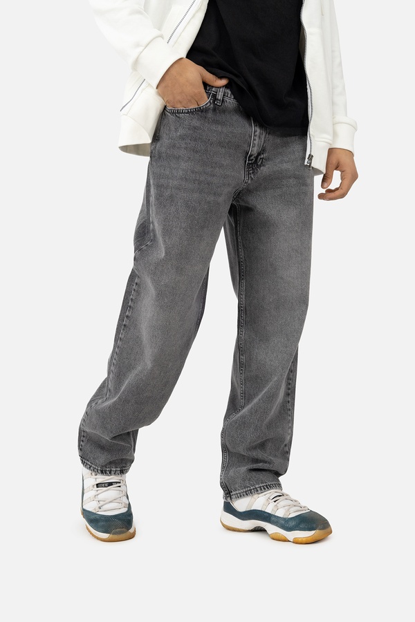 Чоловічі джинси baggy 44 колір сірий ЦБ-00241654 SKT000962288 фото