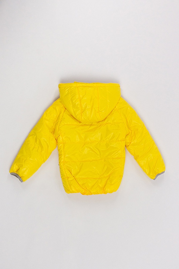 Куртка короткая на мальчика 116 цвет желтый ЦБ-00153094 SKT000522895 фото