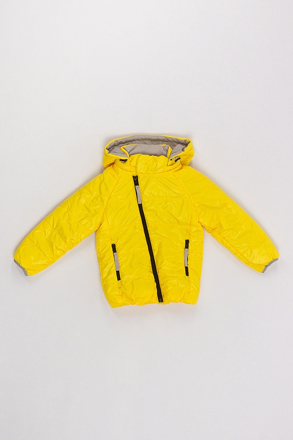 Куртка короткая на мальчика 116 цвет желтый ЦБ-00153094 SKT000522895 фото