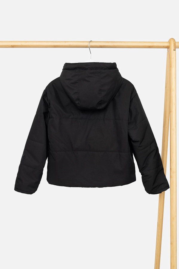 Куртка для дівчинки 140 колір чорний ЦБ-00242604