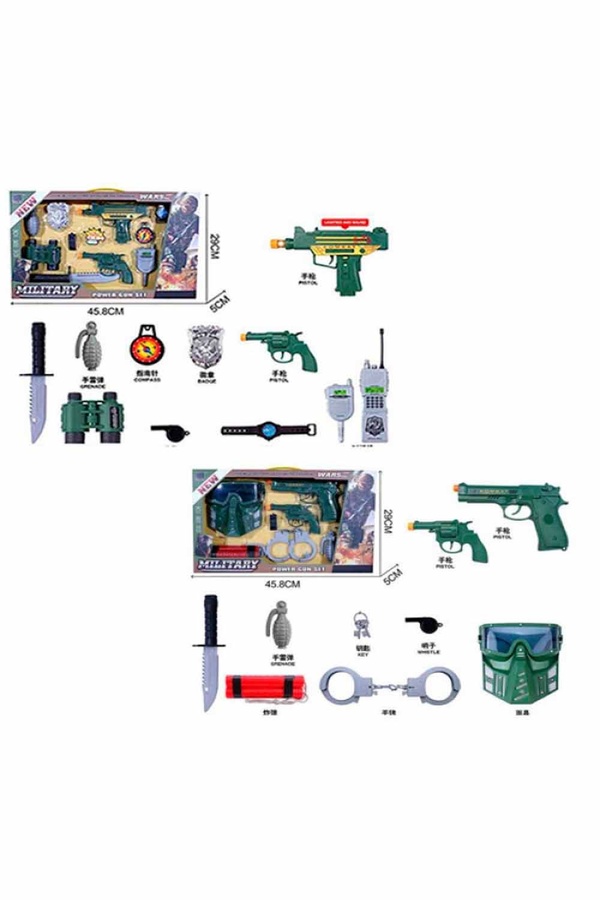 Игровой набор с оружием Военный цвет разноцветный ЦБ-00198225 SKT000863404 фото