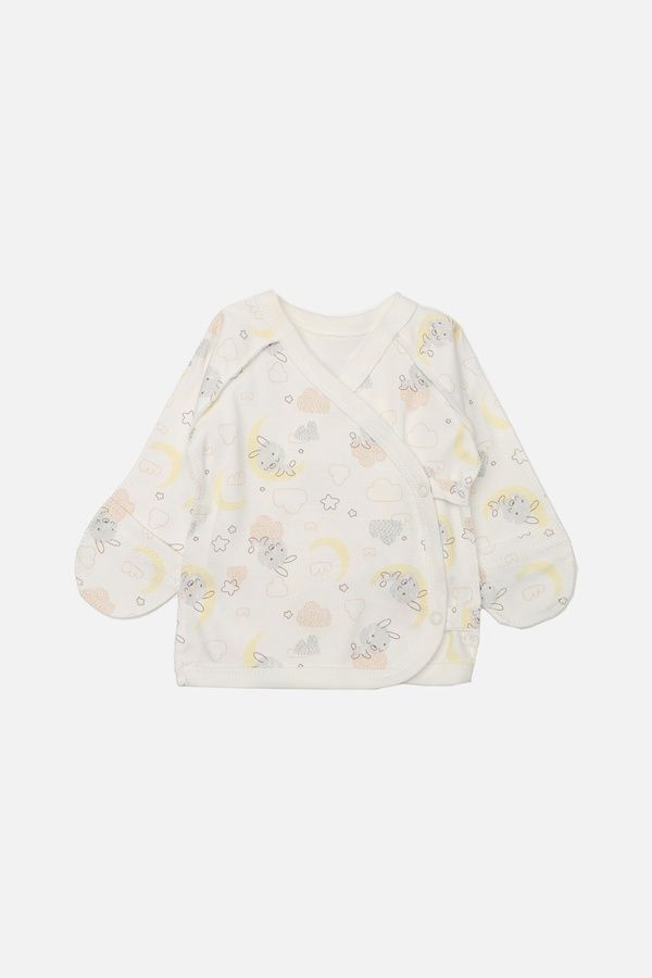 Кофта ясли для мальчика цвет молочный 56 ЦБ-00273526 фото