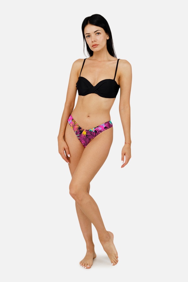 Жіночі плавки — бразильяно 44 колір чорний ЦБ-00254137 SKT001003396 фото