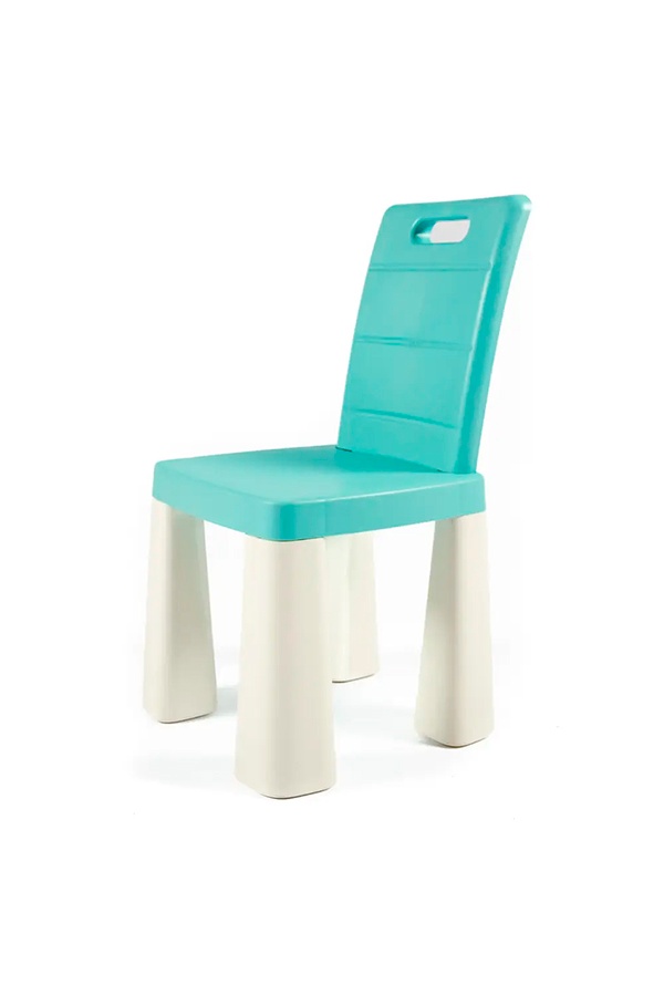Дитячий стілець-табурет колір бірюзовий ЦБ-00216867 SKT000901518 фото