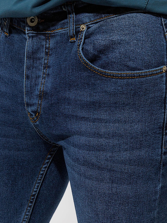 Мужские джинсы слим 54 цвет синий ЦБ-00213856 SKT000894925 фото