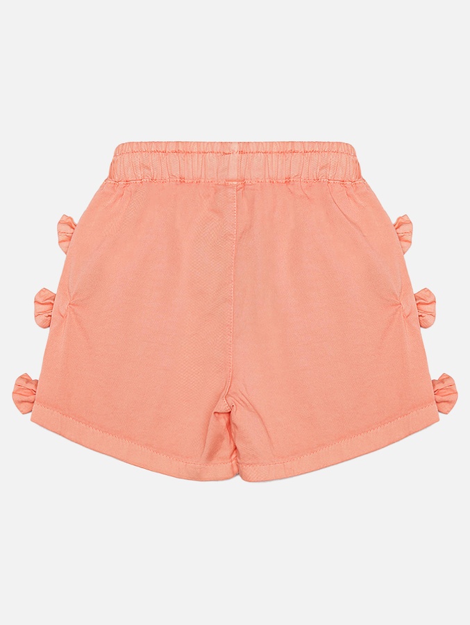 Короткие шорты для девочки 122 цвет персиковый ЦБ-00187545 SKT000835254 фото
