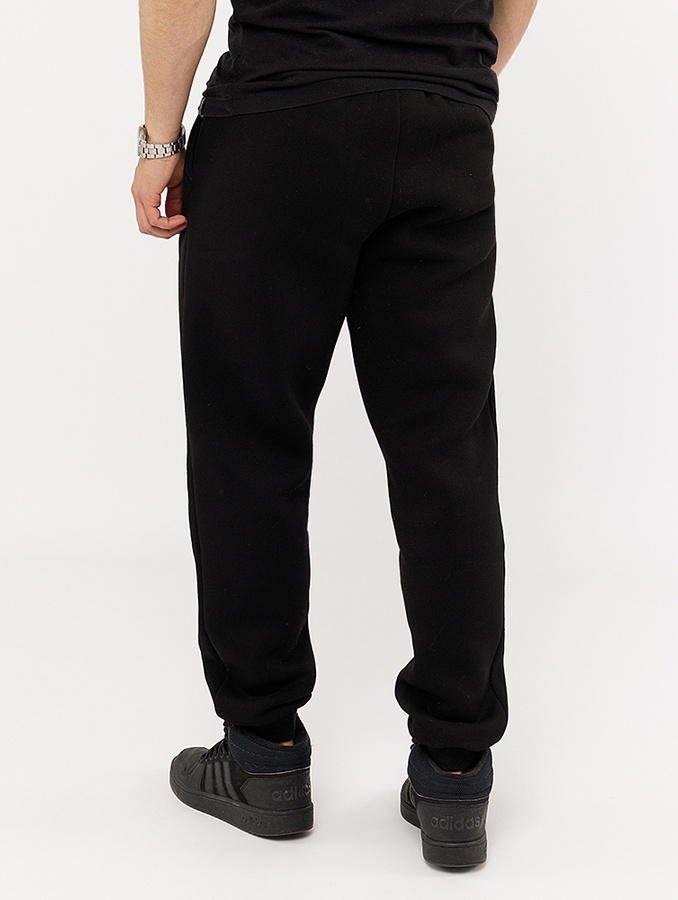 Спортивні штани чоловічі 44 колір чорний ЦБ-00222343 SKT000915021 фото