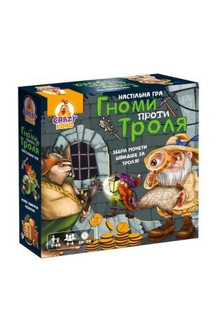 Настольная игра Vladi Toys развлекательная. "Гномы против тролля" Vladi Toys VT8055-36 ЦБ-00298540 фото