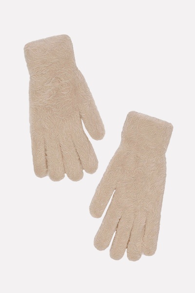 Женские перчатки 7 цвет капучино ЦБ-00202842 SKT000873073 фото