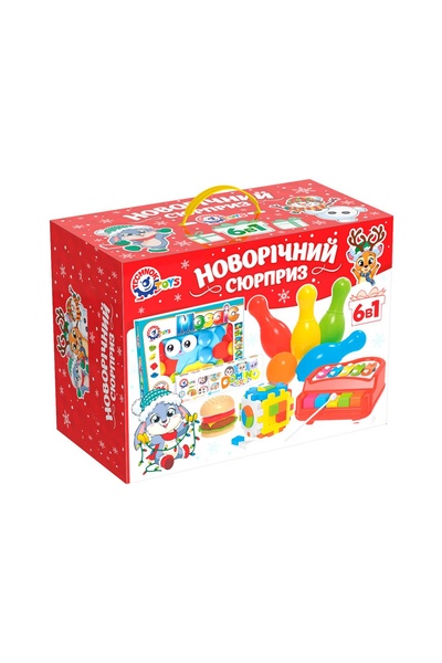 Новорічний набір іграшок колір різнокольоровий ЦБ-00206740 SKT000881464 фото