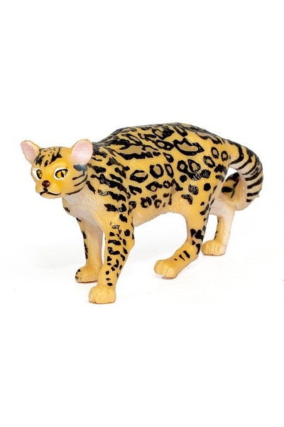 Іграшка фігурка тварини "Сафарі" Оцелот колір різнокольоровий ЦБ-00237330 SKT000953961 фото