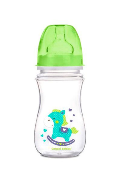 Пляшка з широким отвором антиколікова Easystart - Кольорові звірята колір різнокольоровий 00-00056720 SKT000078385 фото