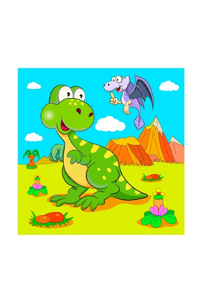 Набор для росписи - Динозавры путешественники цвет разноцветный ЦБ-00244643 SKT000979354 фото