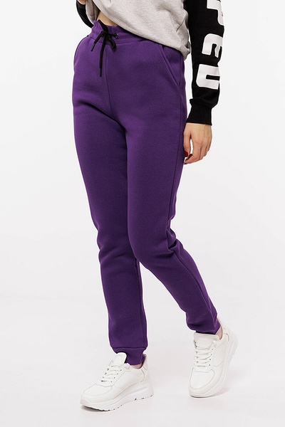 Жіночі спортивні штани 50 колір фіолетовий ЦБ-00198136 SKT000863023 фото
