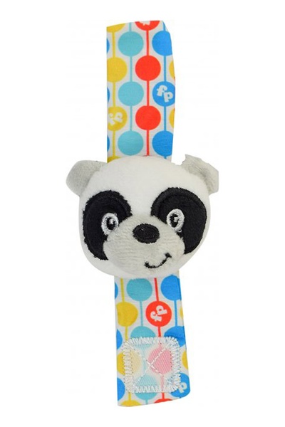 Погремушка-браслет мягкий "Панда" цвет разноцветный ЦБ-00158319 SKT000536275 фото