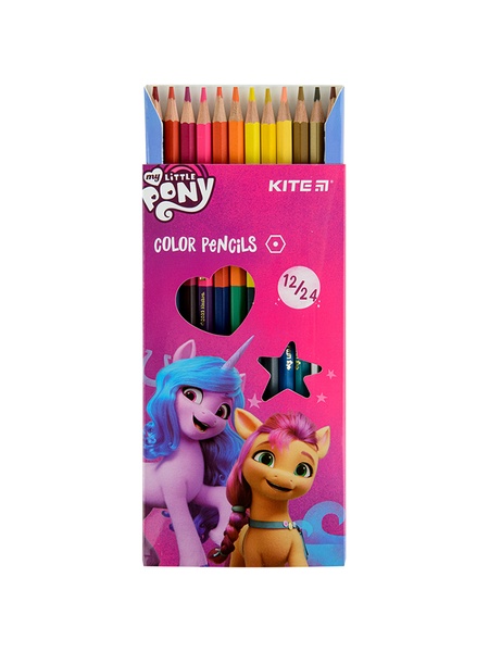 Кольорові олівці Kite, двосторонні колір різнокольоровий ЦБ-00223012 SKT000916320 фото
