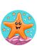 Набор для росписи по номерам "Веселая морская звезда" цвет разноцветный ЦБ-00245844 SKT000982858 фото 1