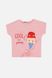 Костюм с шортами на девочку 74 цвет розовый ЦБ-00151797 SKT000519009 фото 2