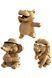 Картонный конструктор "Cartonic 3D Puzzle SAFARI TRIO" Cartonic CARTTRIOSAF ЦБ-00287129 фото 2