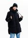 Жіноча куртка 50 колір чорний ЦБ-00223819 SKT000918297 фото 3