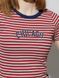 Женская футболка слим 44 цвет бордовый ЦБ-00219011 SKT000906015 фото 2