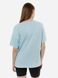 Жіноча футболка оверсайз 42 колір блакитний ЦБ-00219239 SKT000906768 фото 3
