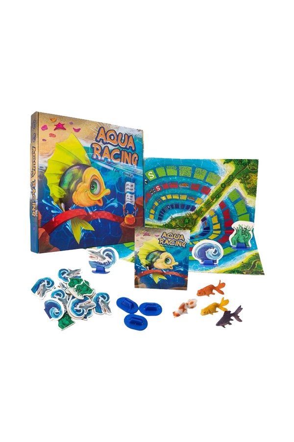 Настольная игра "Aqua racing" цвет разноцветный ЦБ-00210284 SKT000889504 фото