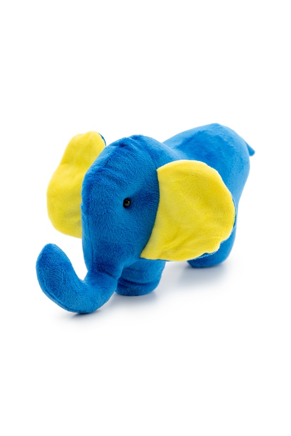 М'яка іграшка Слон "Макс" колір синій ЦБ-00236491 SKT000952401 фото