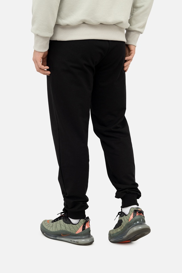 Чоловічі спортивні штани 54 колір чорний ЦБ-00239124 SKT000958087 фото