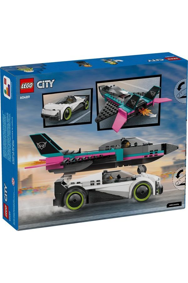 Конструктор Lego Реактивний літак проти автомобіля 60489 ЦБ-00290998 фото