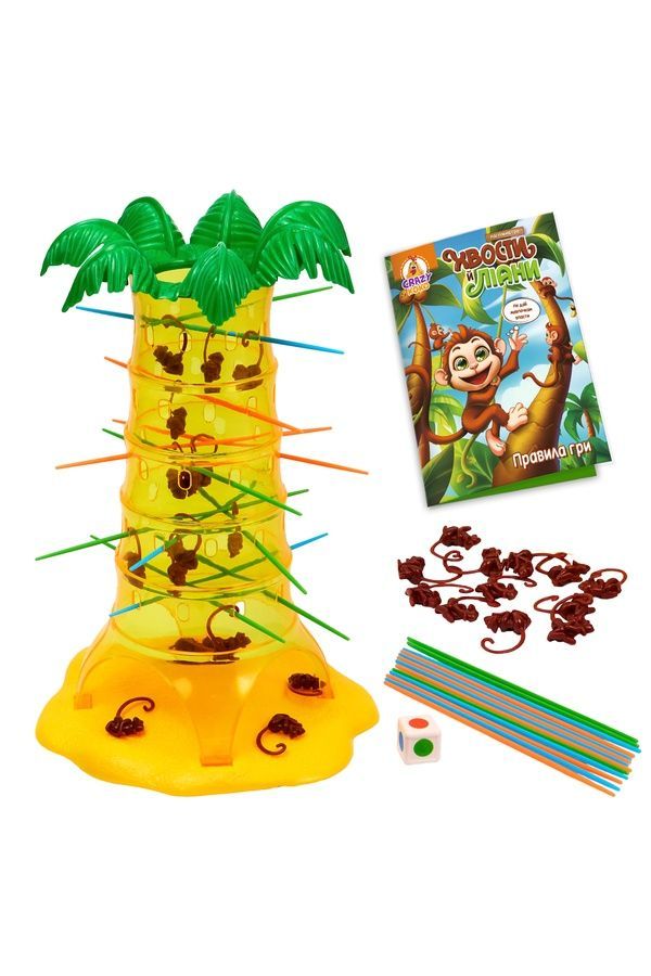 Игра настольная - Хвосты и лианы Vladi Toys VT8055-39 ЦБ-00260282 фото