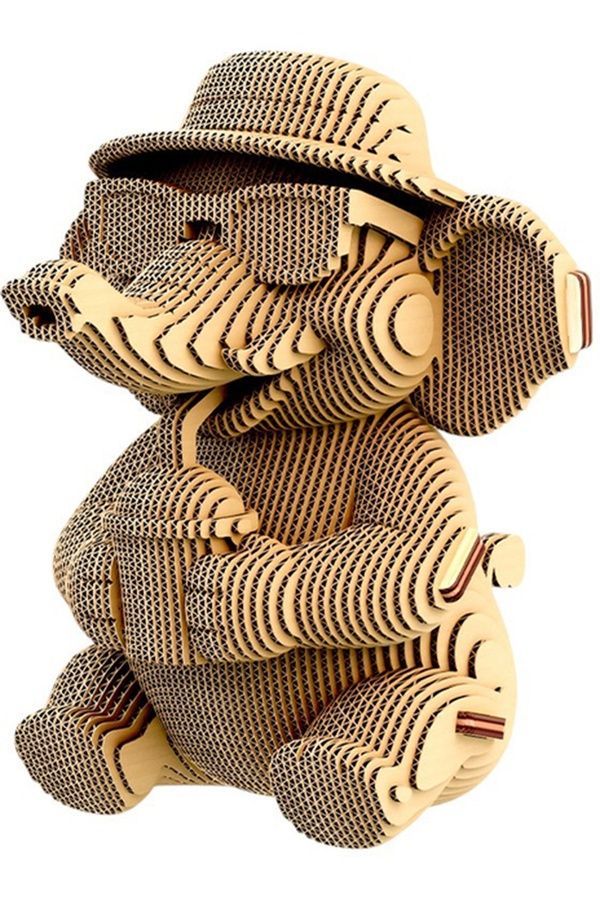 Картонный конструктор "Cartonic 3D Puzzle SAFARI TRIO" Cartonic CARTTRIOSAF ЦБ-00287129 фото