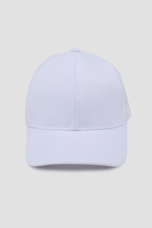 Бейсболка для дівчинки колір білий 50-52 ЦБ-00278309 фото