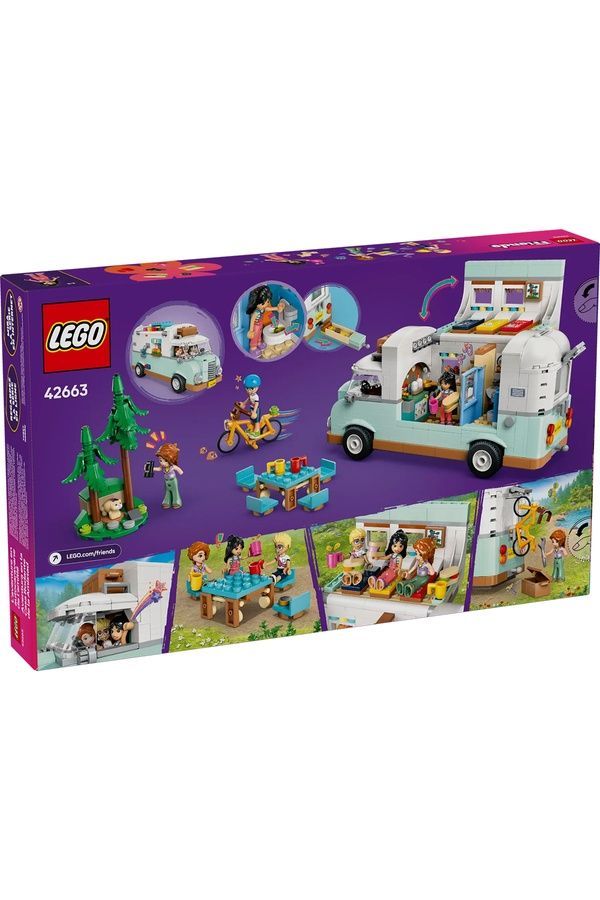 Конструктор LEGO Friends &ndash; Приключения на фургоне дружбы, 778 деталей 42663 ЦБ-00283686 фото