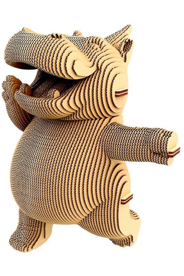 Картонный конструктор "Cartonic 3D Puzzle SAFARI TRIO" Cartonic CARTTRIOSAF ЦБ-00287129 фото