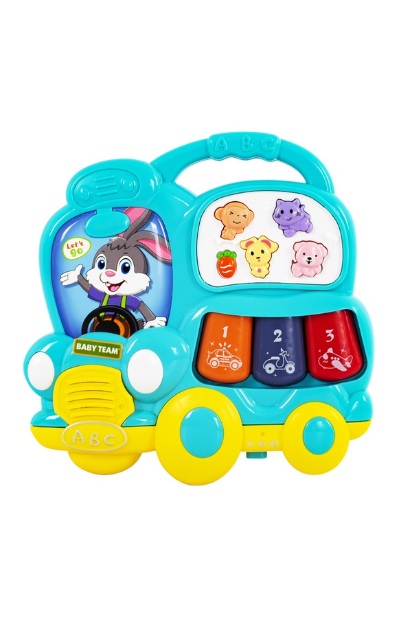Музыкальная игрушка "Веселый автобус" цвет разноцветный ЦБ-00250164 SKT000992690 фото